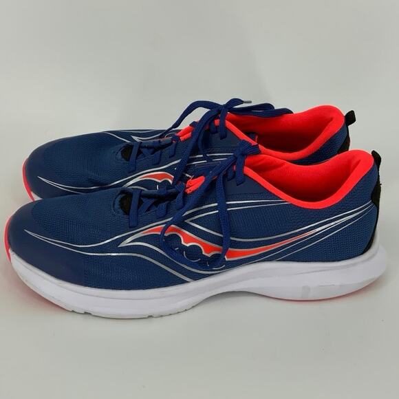 Saucony Size 7M Blue/Sapphire Red Kinvara 13 Sneakers Shoes Lace Up OS6–3 - Picture 3 of 9